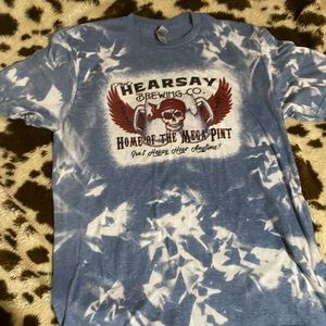 Blue and black, oversized.